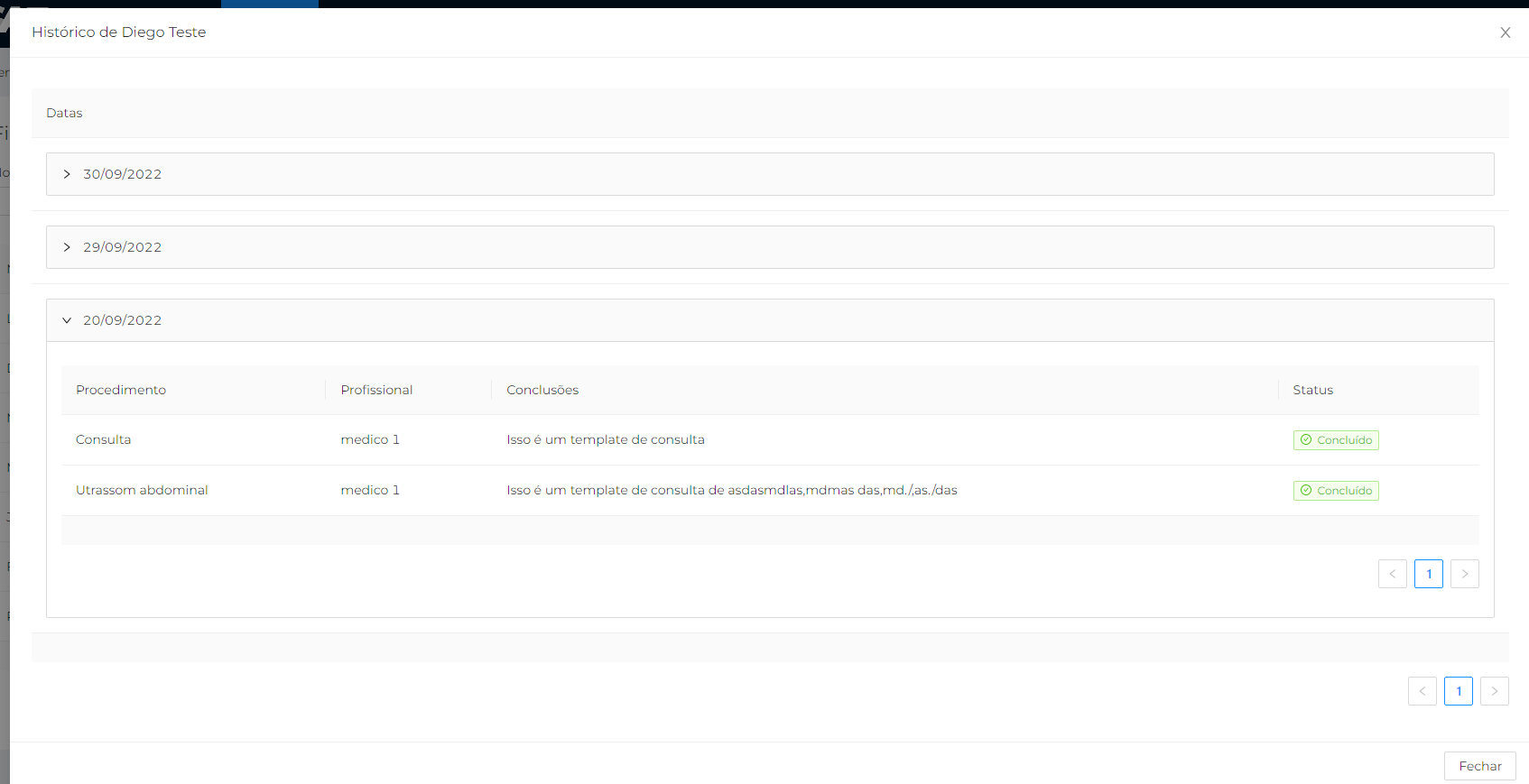 paciente historico exp